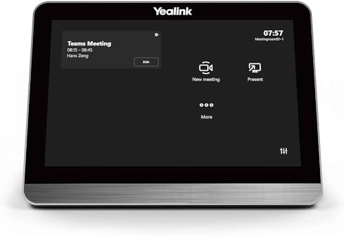 YEALINK CPT18 ECRAN TACTILE DE CONTROLE DE REUNIONS 10