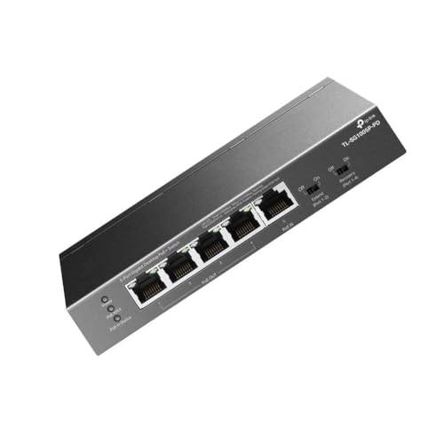 TP-LINK TL-SG1005P-PD Switch 5 Gigabit PoE+ dont 1 entrée PoE++