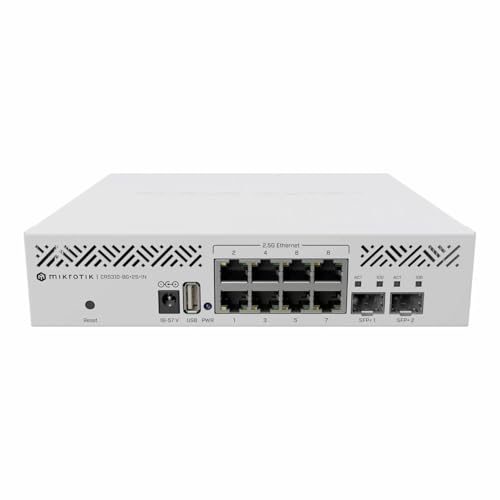 Switch Mikrotik CRS310-8G+2S+IN