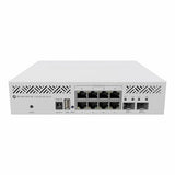 MikroTik Cloud Router Switch 310-8G+2S+IN with 800 Mhz CPU, 256 MB RAM, 8 x 2.5Gigabit Ethernet ports, 2 x SFP+ cages , RouterOS L5, desktop enclosure, rackmoun