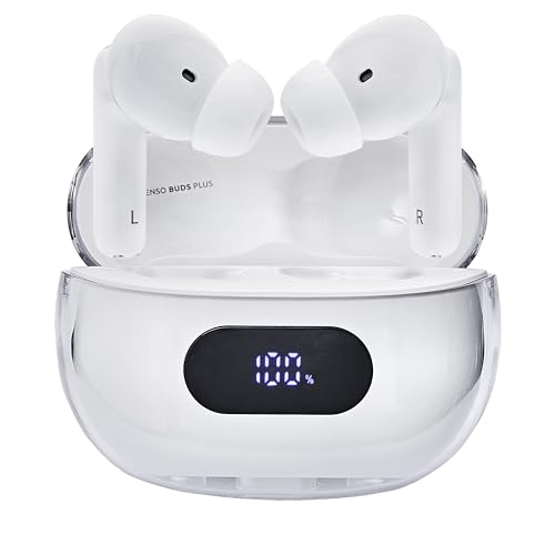 INTENSO Ecouteurs BUDS PLUS sans fil, blancs