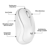 LOGITECH MK295 Silent Wireless Combo - OFF WHITE - FRA - CENTRAL