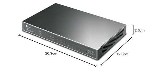 JetStream 8-Port Gigabit Smart Switch