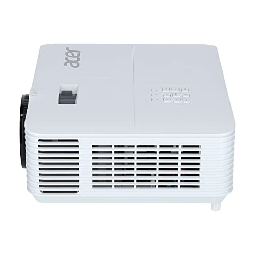 ACER H5386BDi DLP 720p 1280x720 16:9 4500 ANSI Lumen 20.000:1 35DB HDMI VGA RCA USB A wireless projection white