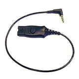 PLANTRONICS Cordon MO300 QD/jack 3,5 pour iPhone/Blackberry
