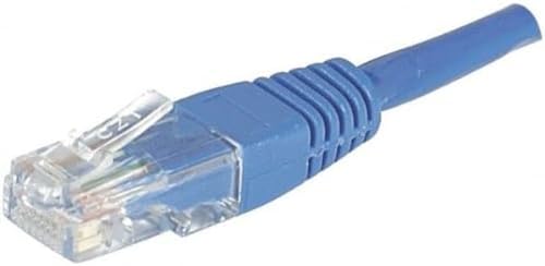 Cordon RJ45 catégorie 6 U/UTP bleu - 1,5 m