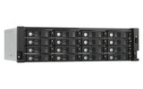 QNAP TL-R1600PES-RP 16-bay 3U rackmount PCIe interface SATA JBOD expansion enclosure 2.5/3.5p