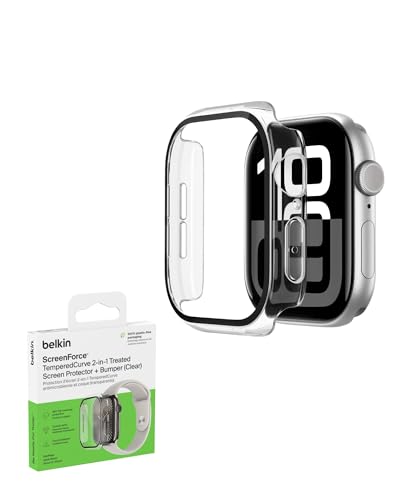 BELKIN TemperedCurve Bumper Screen Protection - Series 10 - BLK 42mm