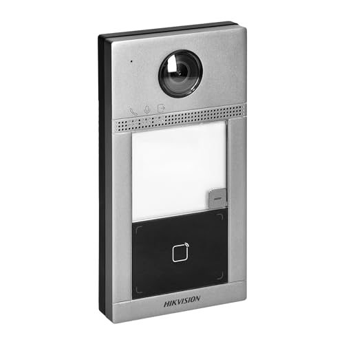Hikvision DS-KV8113-WME1(C) Station de porte en métal a 1 bouton pour villa