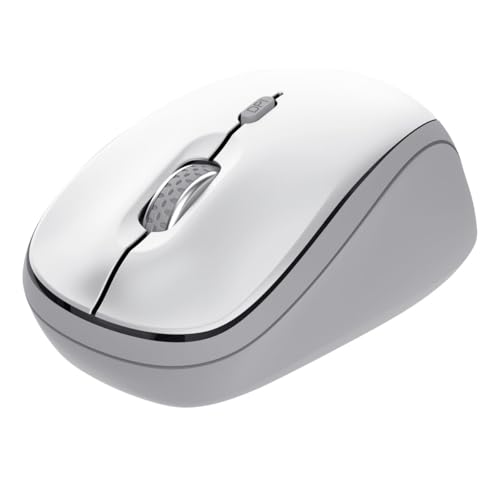 TRUST Souris sans fil compacte YVI+ Multi-connexion Bluetooth + 24 Ghz - Noire