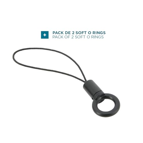 CS/Soft O Rings f shoulder strap PACK X2