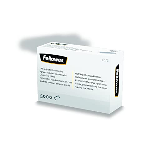 FELLOWES LX840 Half Strip Stapler Black