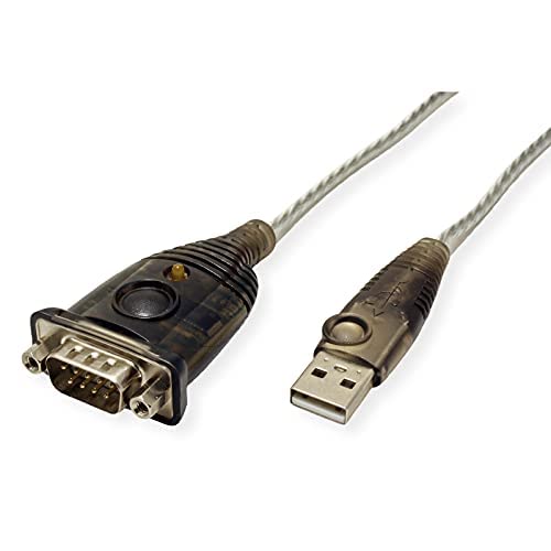 ATEN Convertisseur USB vers série (100 cm) - Noir - Métallique - 1 m - USB Type-A - DB-9 - Mâle - Mâle