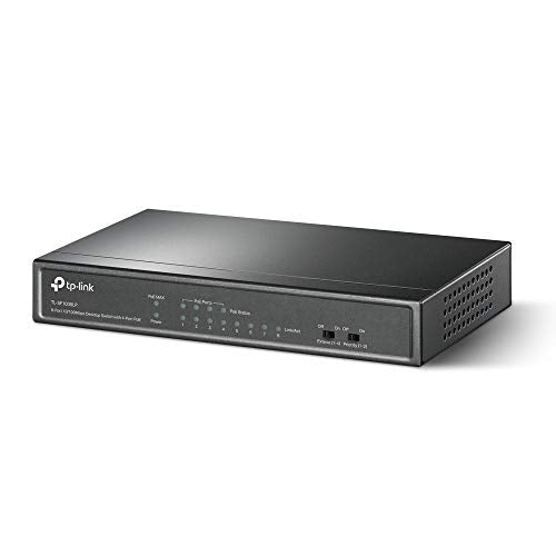 TP-LINK TL-SF1008LP SWITCH 8 PORTS 10/100 dont 4 PoE 41W