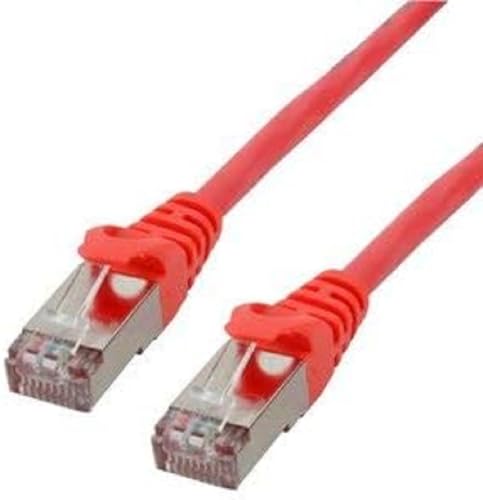 MCL Cordon de brassage RJ45 CAT 6 F/UTP - 5m Rouge
