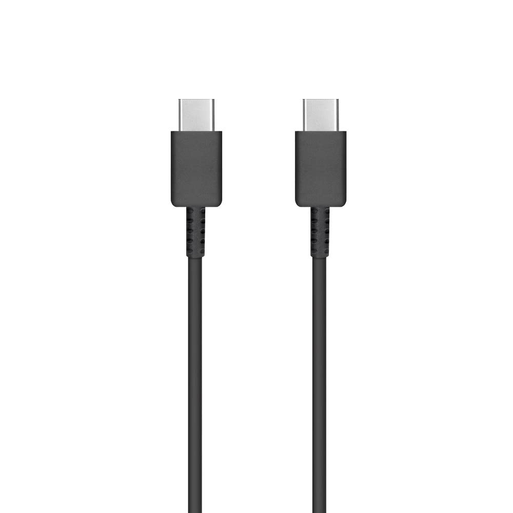 Samsung EP-TA800XBEGWW - Chargeur Secteur, Adaptateur USB Type C Fast Charge 25W & Câble USB Type C - Noir (Emballage Original)