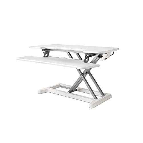 BAKKERELKHUISEN Support bureau assis-debout Riser 2 Blanc