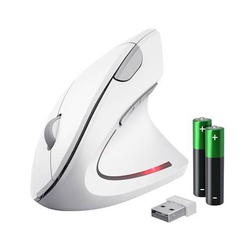 TRUST Souris sans fil ergonomique VERTO - Noire