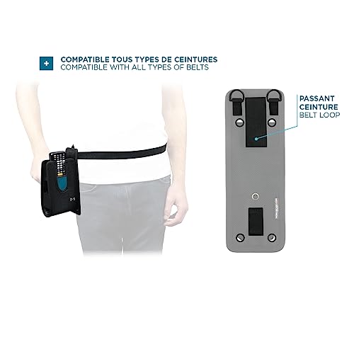 MOBILIS Étui Holster portable poignée pistolet + Ceinture + Cuissarde - Taille M