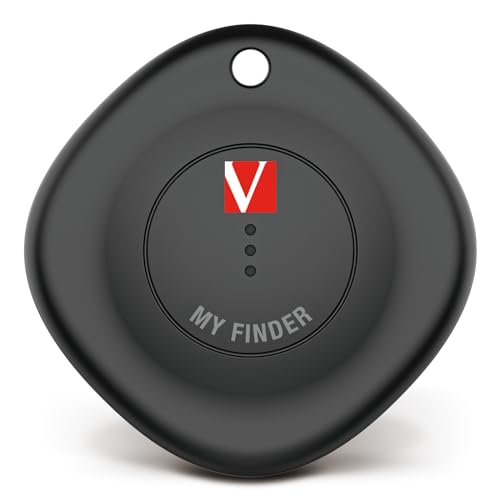 VERBATIM MYF-01 MY FINDER BLUETOOTH ITEM FINDER 1 PACK BLACK WCF (P)