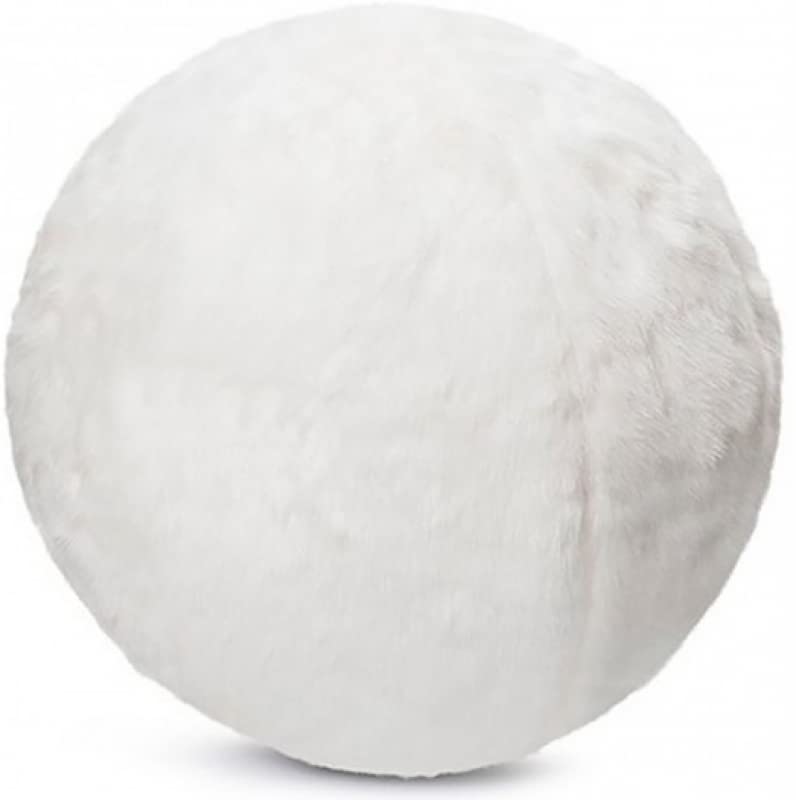 URBAN FACTORY ERGO Ergonomic Sitting Ball 60cm Ivory Fur