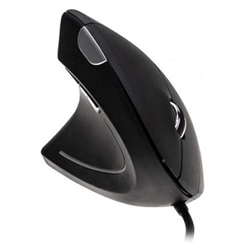 DACOMEX Souris verticale gaucher V150-UG USB Type-A et Type-C noire
