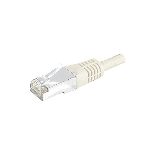 Cordon RJ45 catégorie 6A S/FTP gris - 3 m
