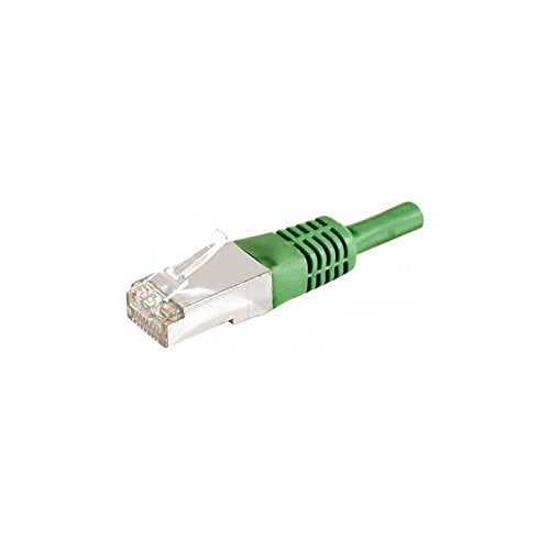 Cordon RJ45 catégorie 6A F/UTP vert - 0.3 m