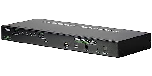 ATEN 1-Local/Remote Share Access 8-Port PS/2-USB VGA KVM over IP Switch