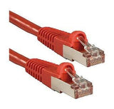 LINDY Cat.6A S/FTP LSOH Red 0.3m Patch Cable
