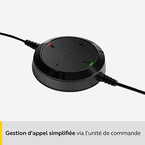 Jabra Evolve 20SE MS Stereo Casque Avec fil Arceau Bureau/Centre d'appels USB Type-A Bluetooth Noir