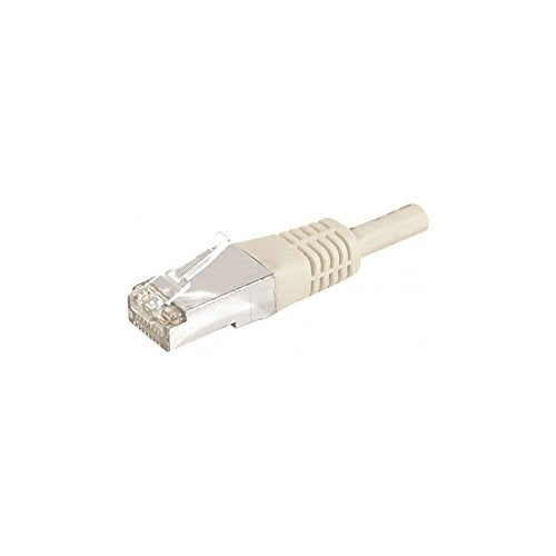 Cordon RJ45 catégorie 6A F/UTP gris - 7,5 m