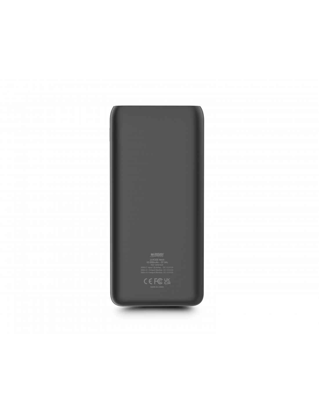 URBAN FACTORY 10.000mAh Capacity 2x USB-A 2.1A MAx 4