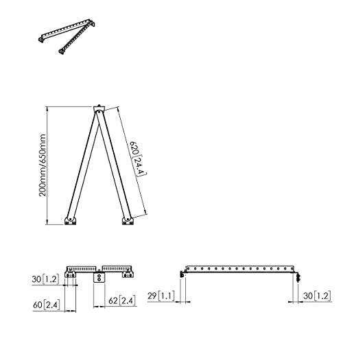 PFA 9142 Wall support extension kit