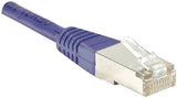 Cordon RJ45 catégorie 6 F/UTP violet - 5 m