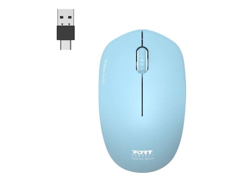 PORT DESIGNS Mouse Collection Wireless Azur