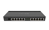 Mikrotik RB4011IGS+RM Routeur connecté Gigabit Ethernet Noir