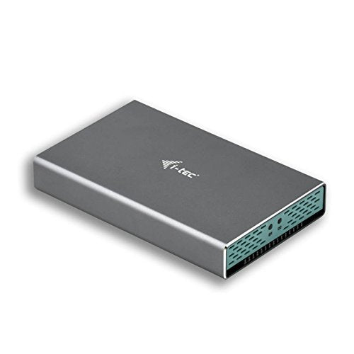 I-TEC USB-C 3.1/3.0 MySafe Enclosure for 2xSATA M.2 RAID 0/1/JBOD USB-C 3.1 Gen.2 up to 10Gbps Alucase