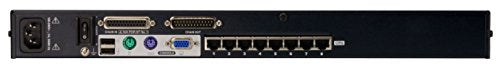 ATEN KH1508A-AX-G commutateur écran, clavier et souris Noir