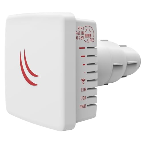 Mikrotik LDF 5 Rouge, Blanc Connexion Ethernet, supportant l'alimentation via ce port (PoE)