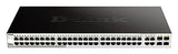 D-LINK 48-Port Layer2 Smart Managed Gigabit Switch dlink green 3.0 44x 10/100/1000Mbit/s TP RJ-45 Port4x Combo 10/100/1000Mbit/s