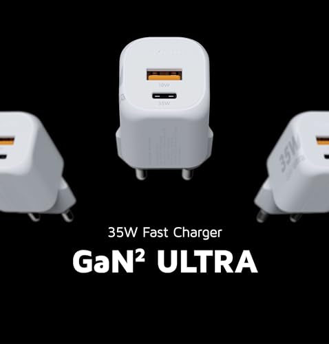 XTORM Chargeur mural écologique XEC035 35 W 2 ports USB-A USB-C PD certifié GRS