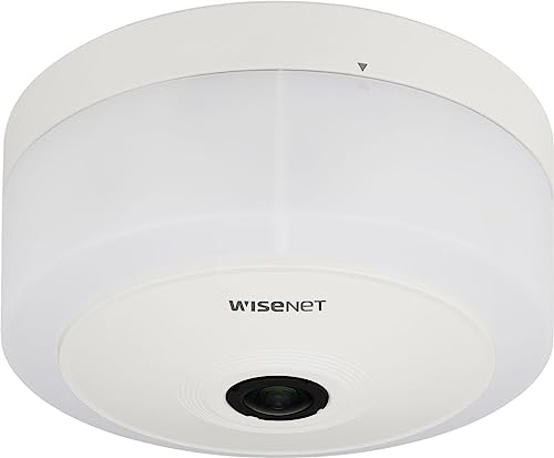 Hanwha TNF-9010 caméra de sécurité Caméra de sécurité IP Intérieure 3008 x 3008 pixels Plafond/mur