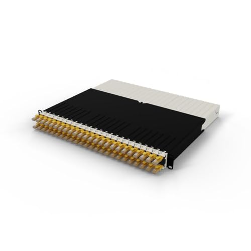 PATCHBOX ONE 24x CAT6A STP BLANC 0,8 m 8U