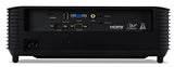 ACER X1228H DLP Projector XGA 1024x768 4500 ANSI Lumen 20.000:1 6.000h HDMI VGA RCA USB 220Watt Philips UHP black