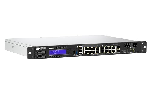 QNAP QGD-1600: 16 1GbE ports with 2 RJ45
