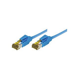 Cordon RJ45 sur câble catégorie 7 S/FTP LSOH snagless bleu - 1,5 m