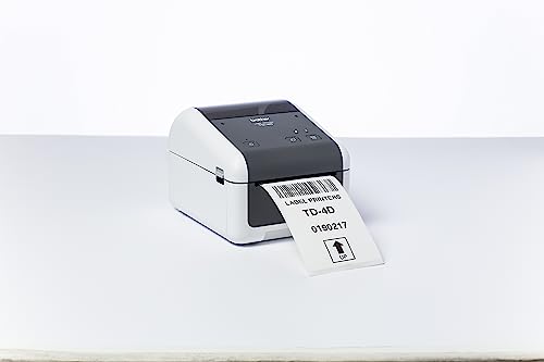 Brother TD-4420DN imprimante pour étiquettes Thermique directe 203 x 203 DPI 203 mm/sec Avec fil Ethernet/LAN