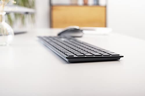 CHERRY Pack clavier / souris DW 9500 SLIM USB et Bluetooth