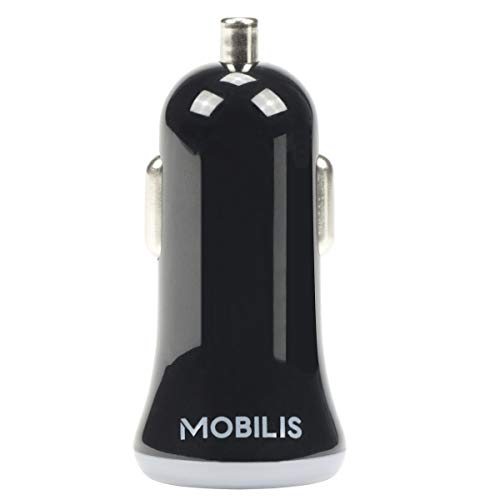 MOBILIS Adaptateur d alimentation pour voiture - USB-A - 2.1 - Noir